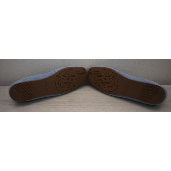 Gentle Souls x Kenneth Cole Women's Sz 9M Blue Suede Sophie Slip-On Flats - Picture 4 of 12